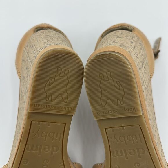 Libby Edelman Wedge Sandal Size 7.5 7.5M Jeweled - Picture 11 of 12